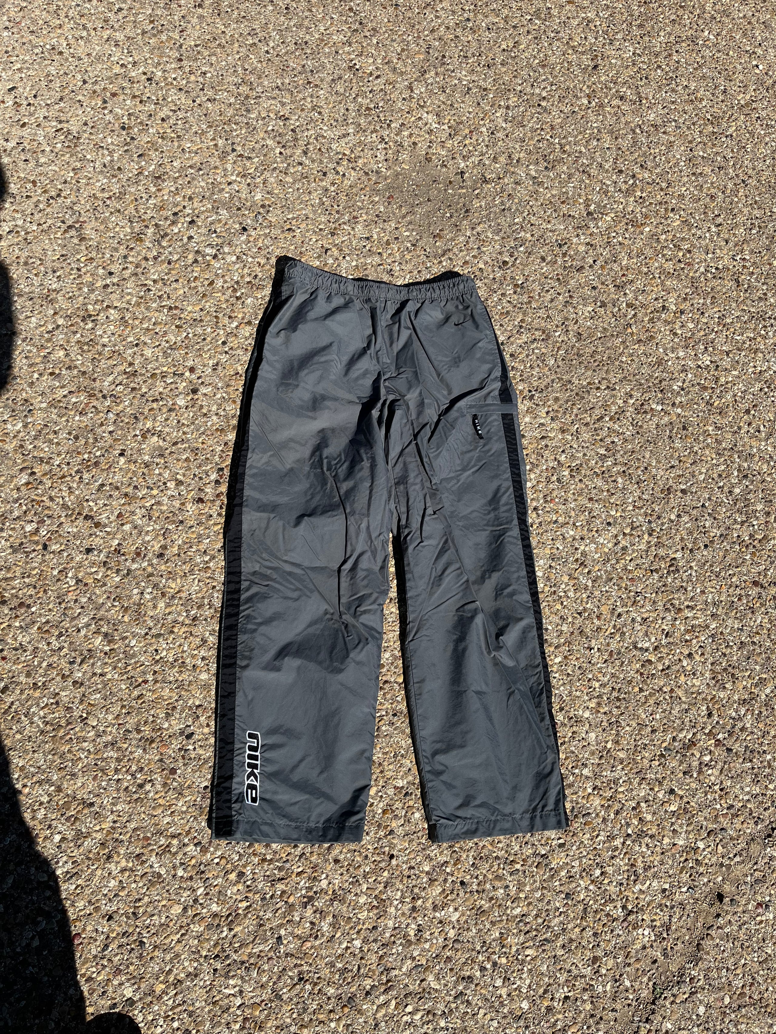 Grey Nike Track Pants (M)