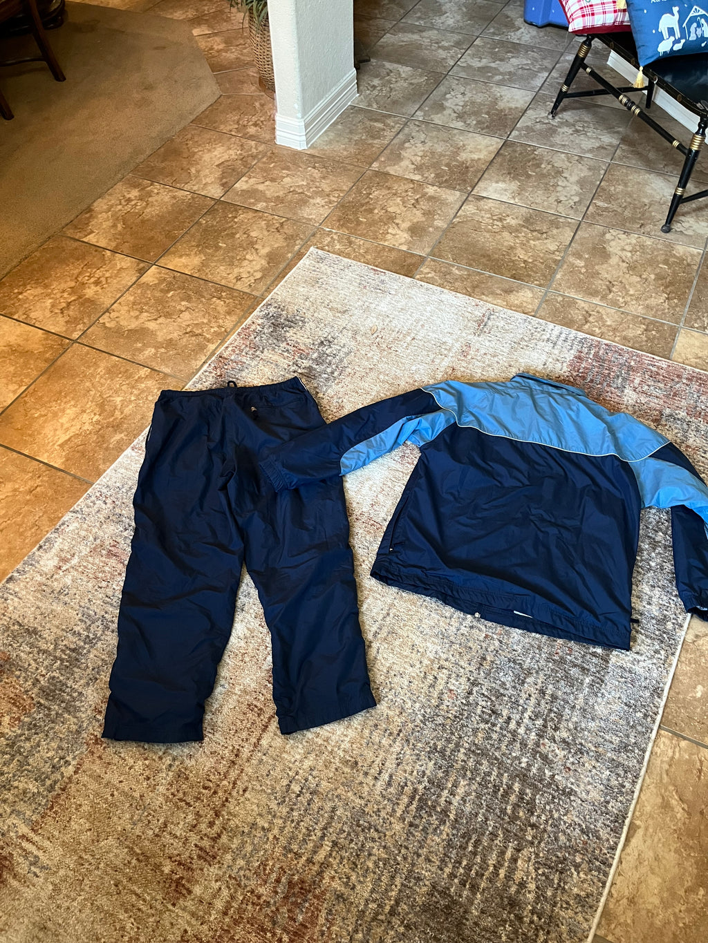 Vintage Navy Track suit (fits like large)