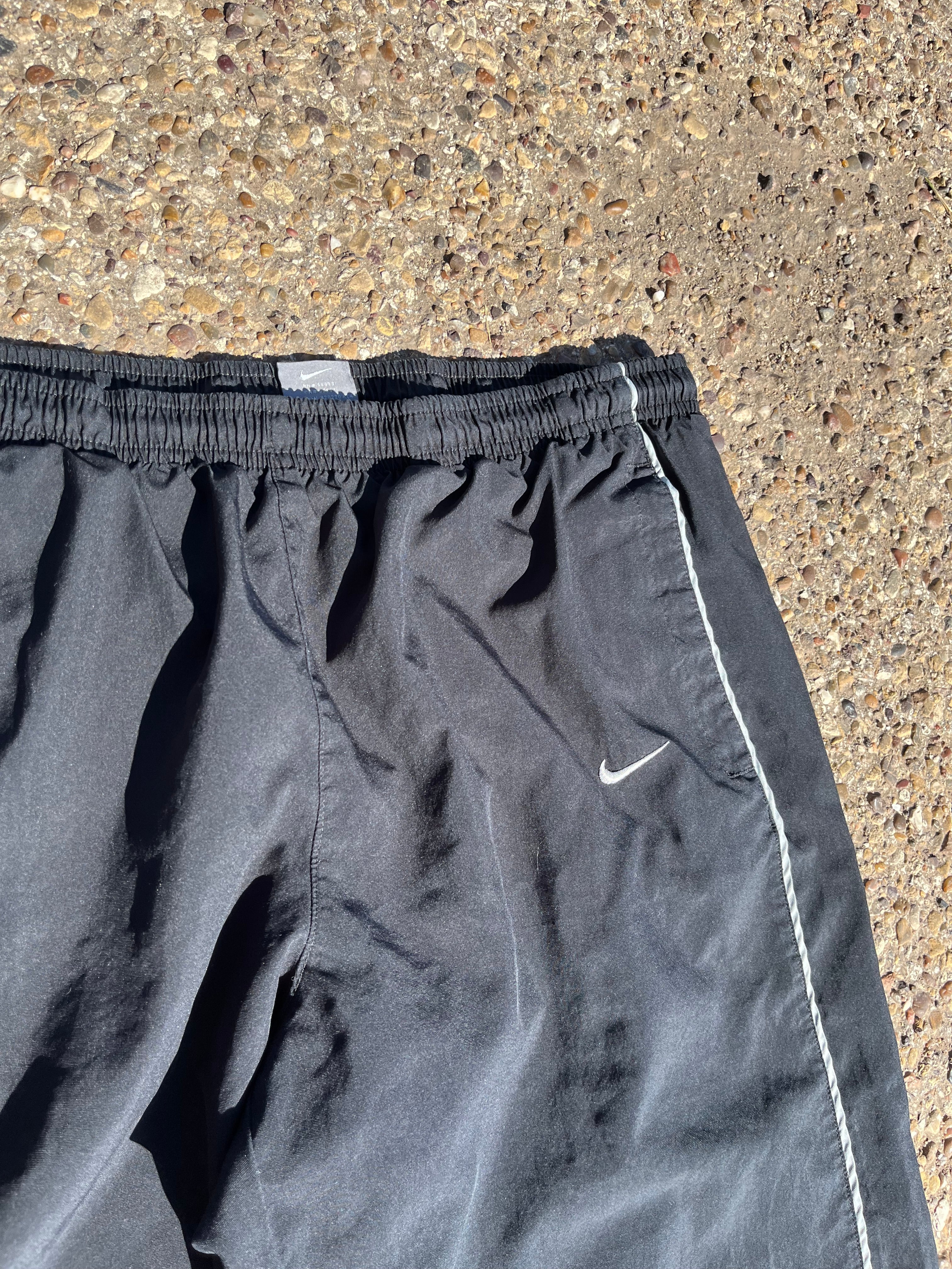 Black, Navy, and Grey Nike Track Pants