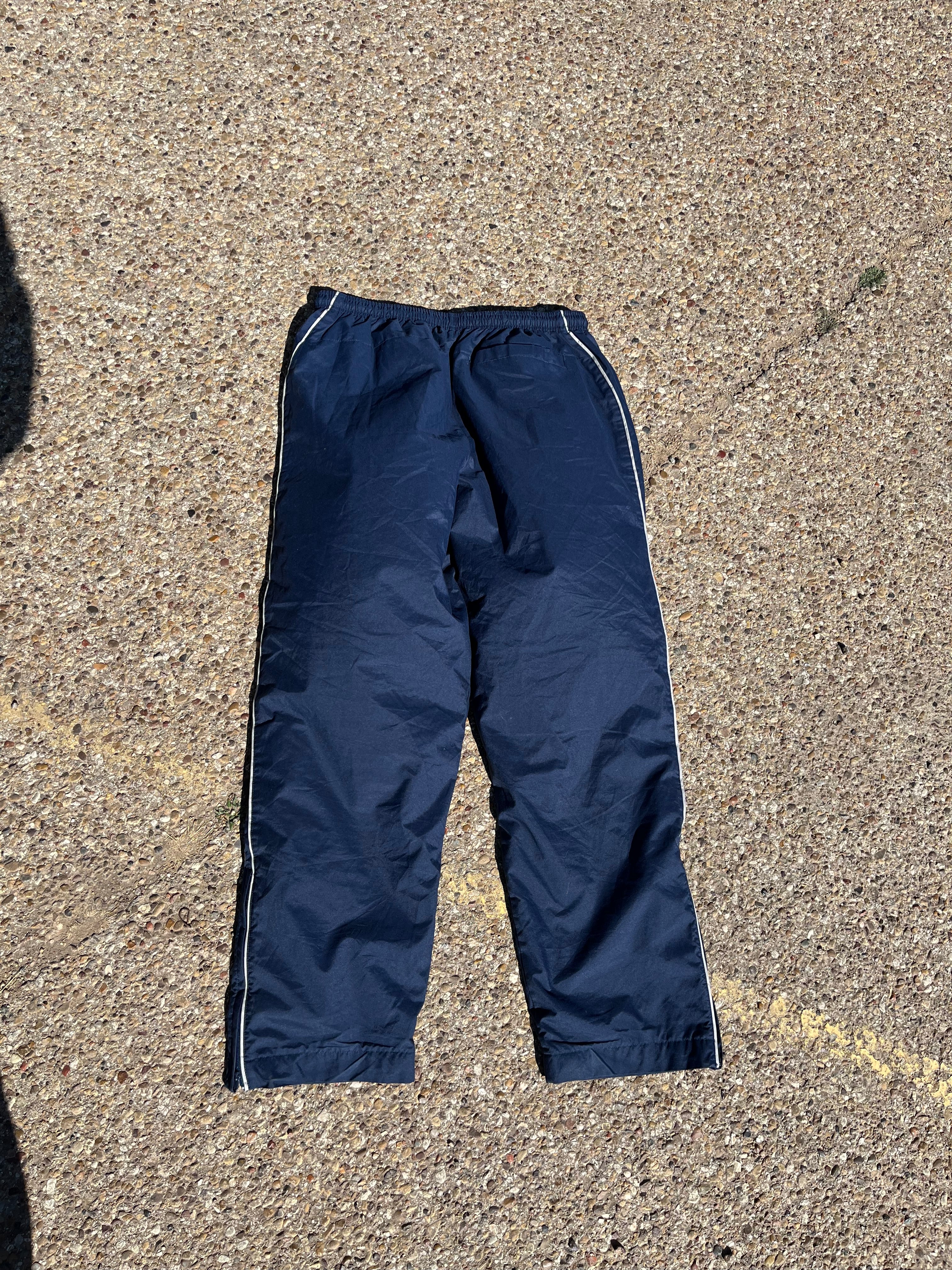 Navy Vintage Nike Track Pants (XL)