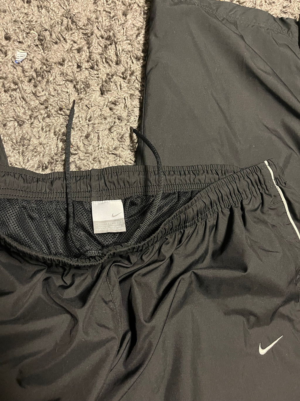 Black Nike Track Pants (XXL)