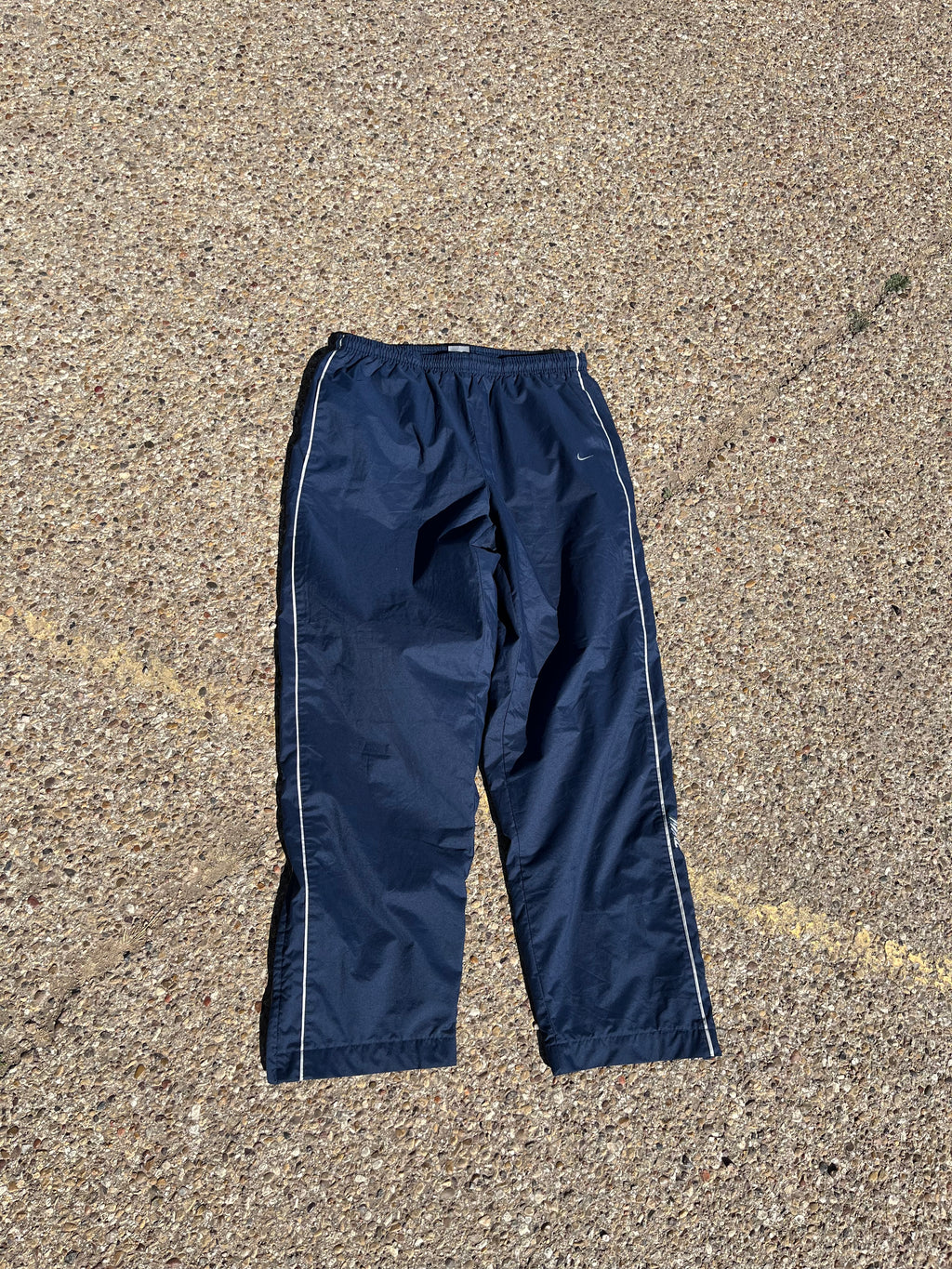 Navy Vintage Nike Track Pants (XL)