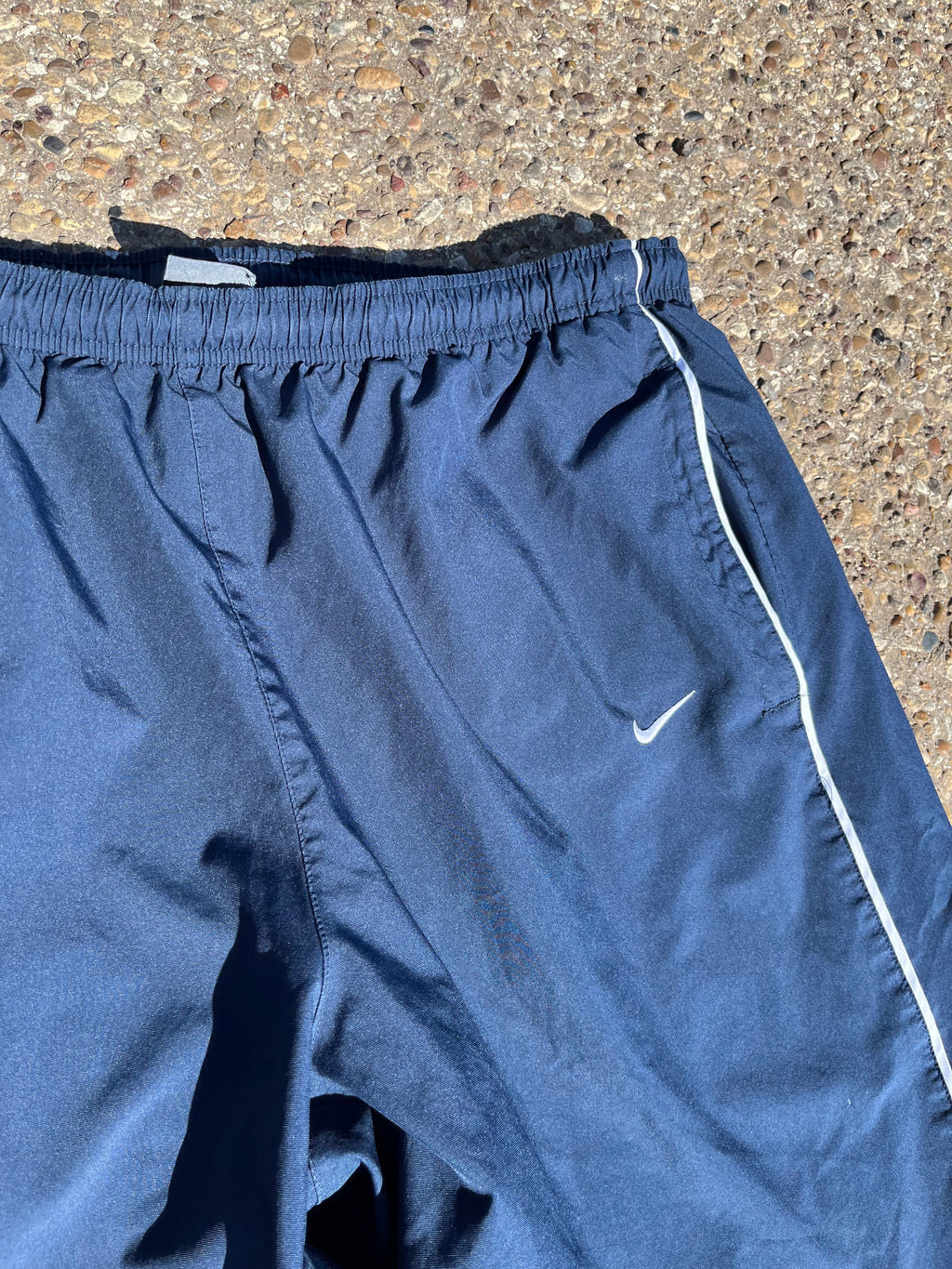 Navy Nike Track Pants (M)