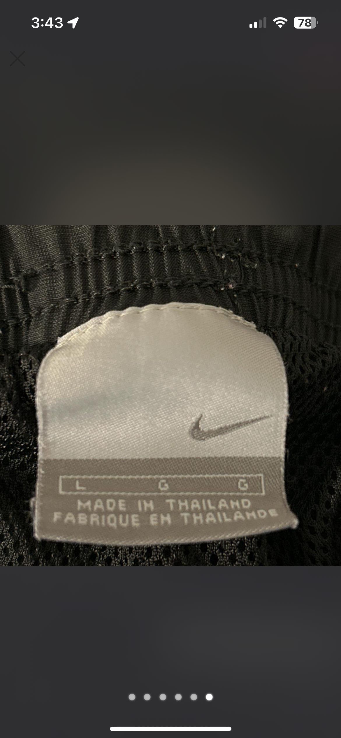Black Nike Track Pants (M)