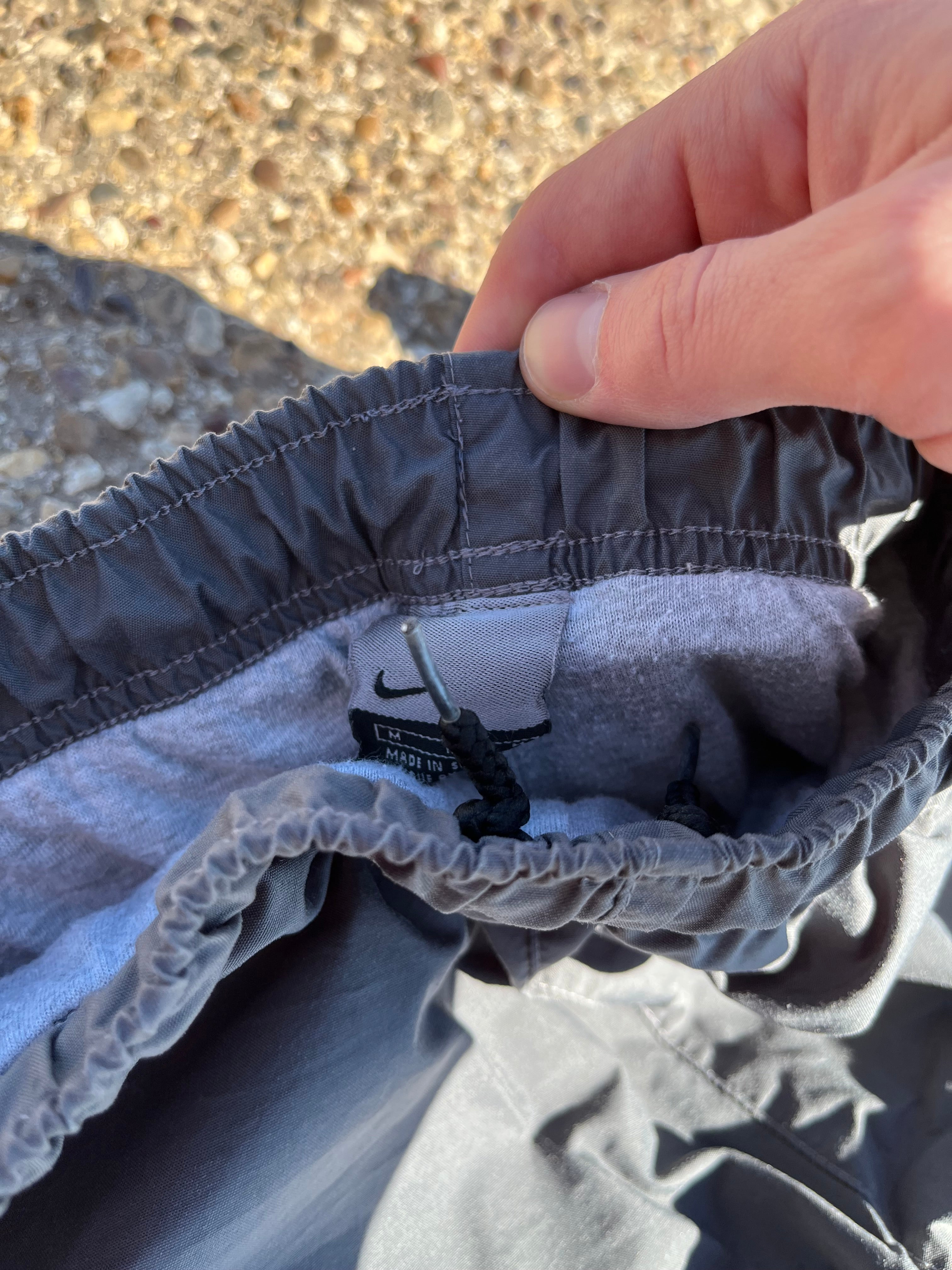 Grey Nike Track Pants (M)