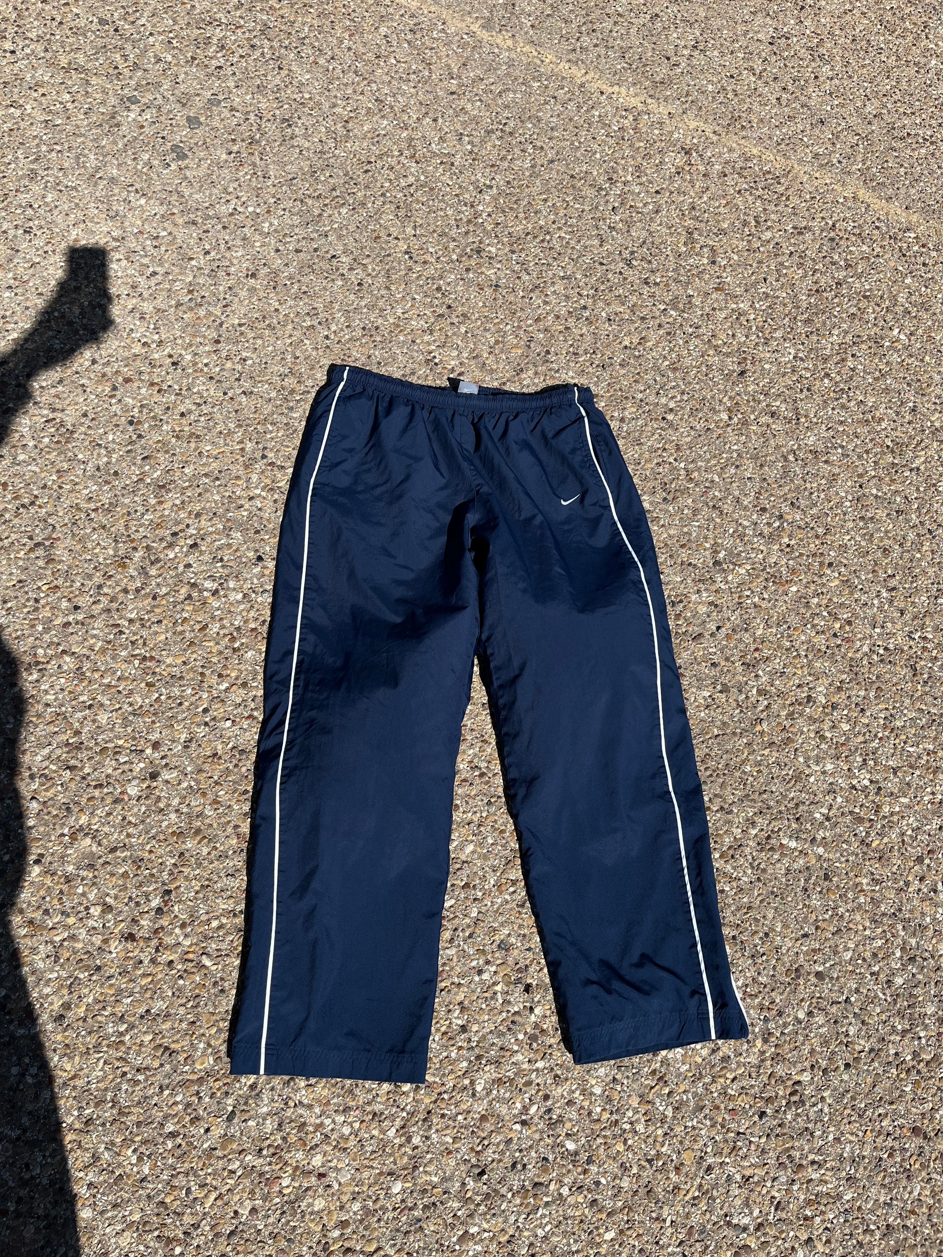 Navy Nike Track Pants (M)
