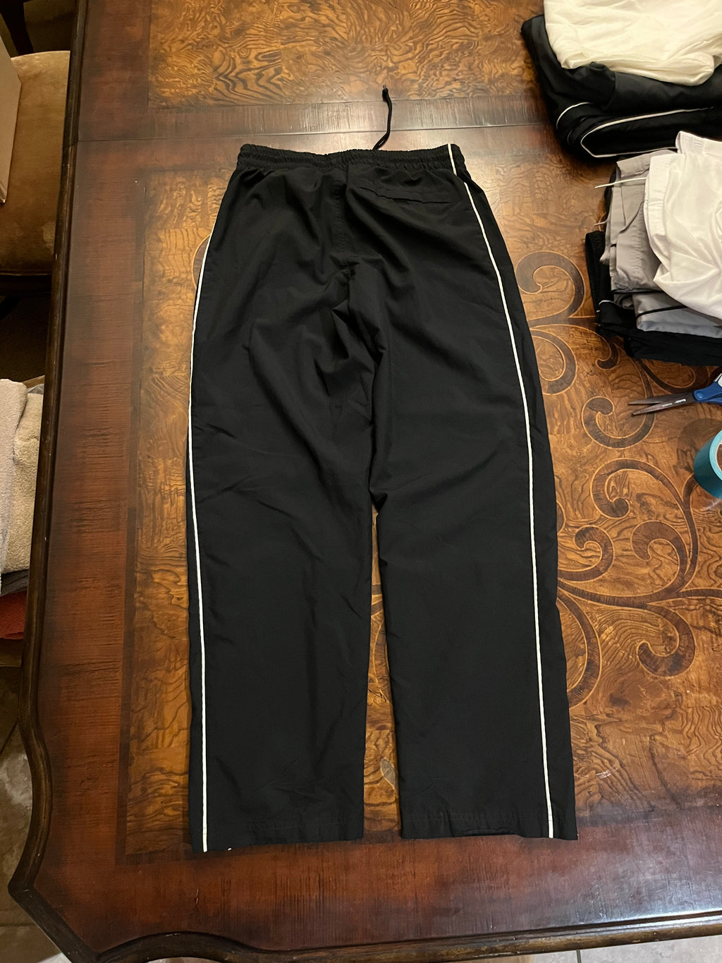 Black Vintage Nike Track Pants (M)