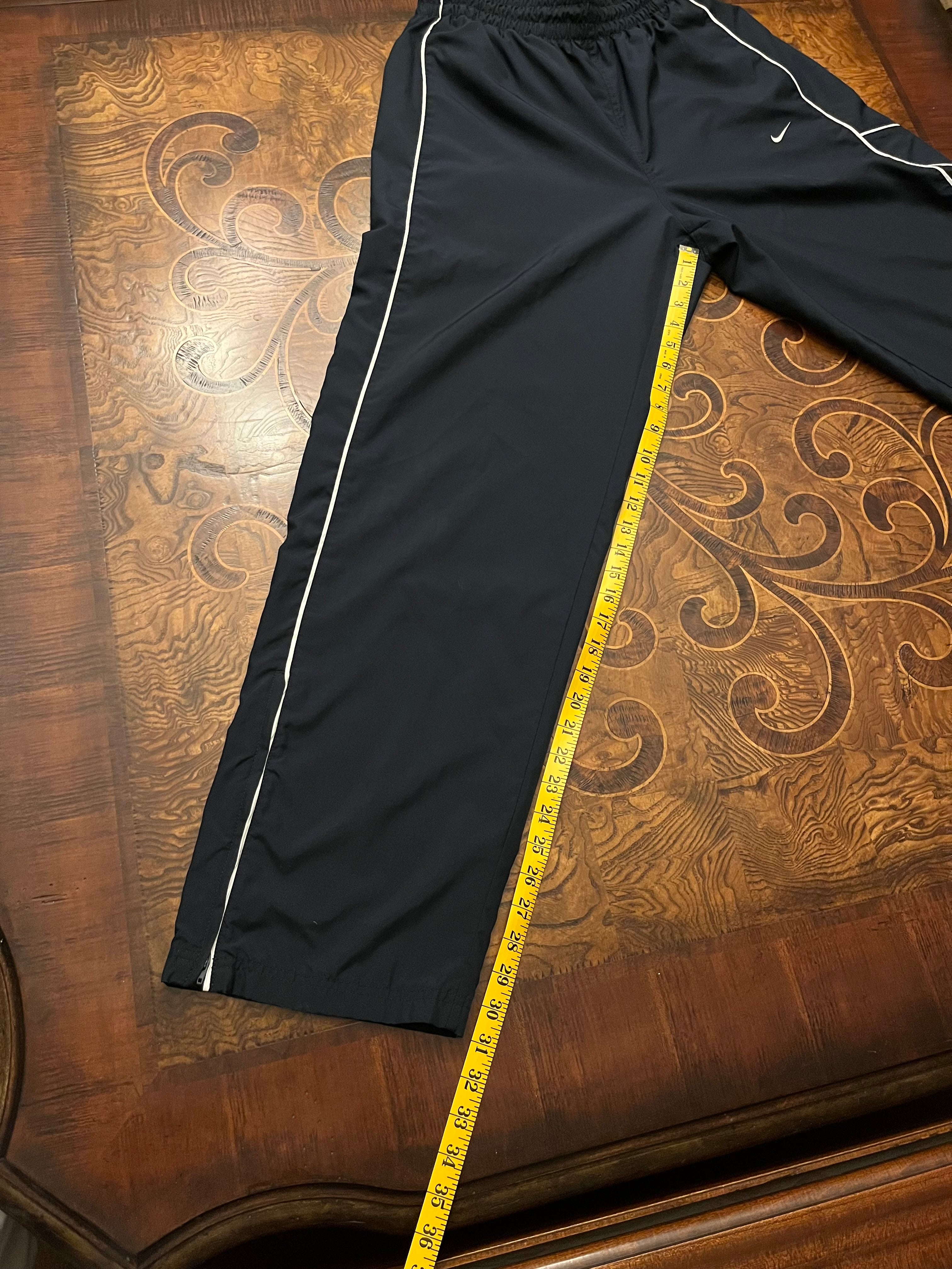 Black Vintage Nike Track Pants (L)